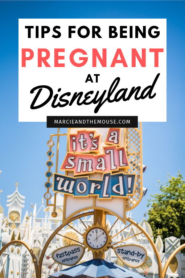 Tips for Doing Disneyland While Pregnant featured by top US Disney blogger, Marcie and the Mouse: Wondering if it's worth going to Disneyland while pregnant? Get my top tips and pregnancy hacks for Disneyland Resort in Anaheim, California.