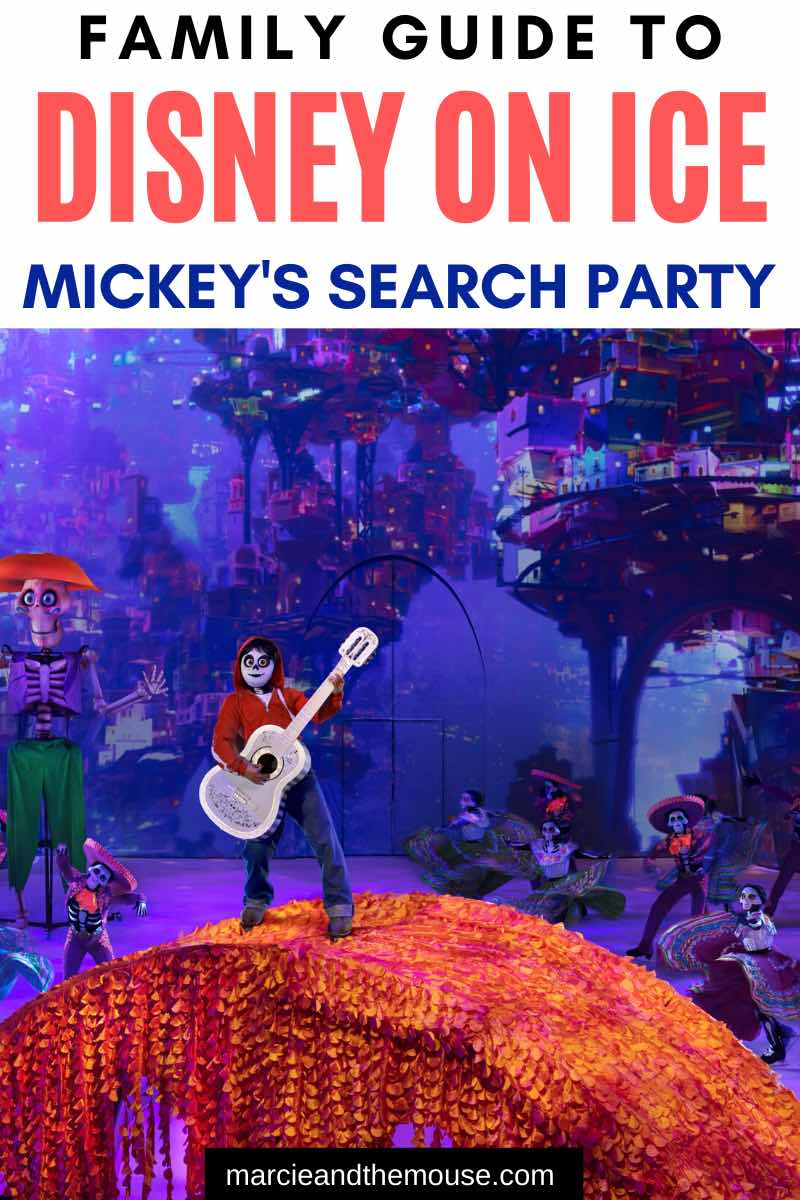 Disney on Ice: Mickey's Search Party show featured by top US Disney blogger, Marcie and the Mouse | See the all-new Disney on ice: Mickey's Search Party featuring the full-length Coco performance.
