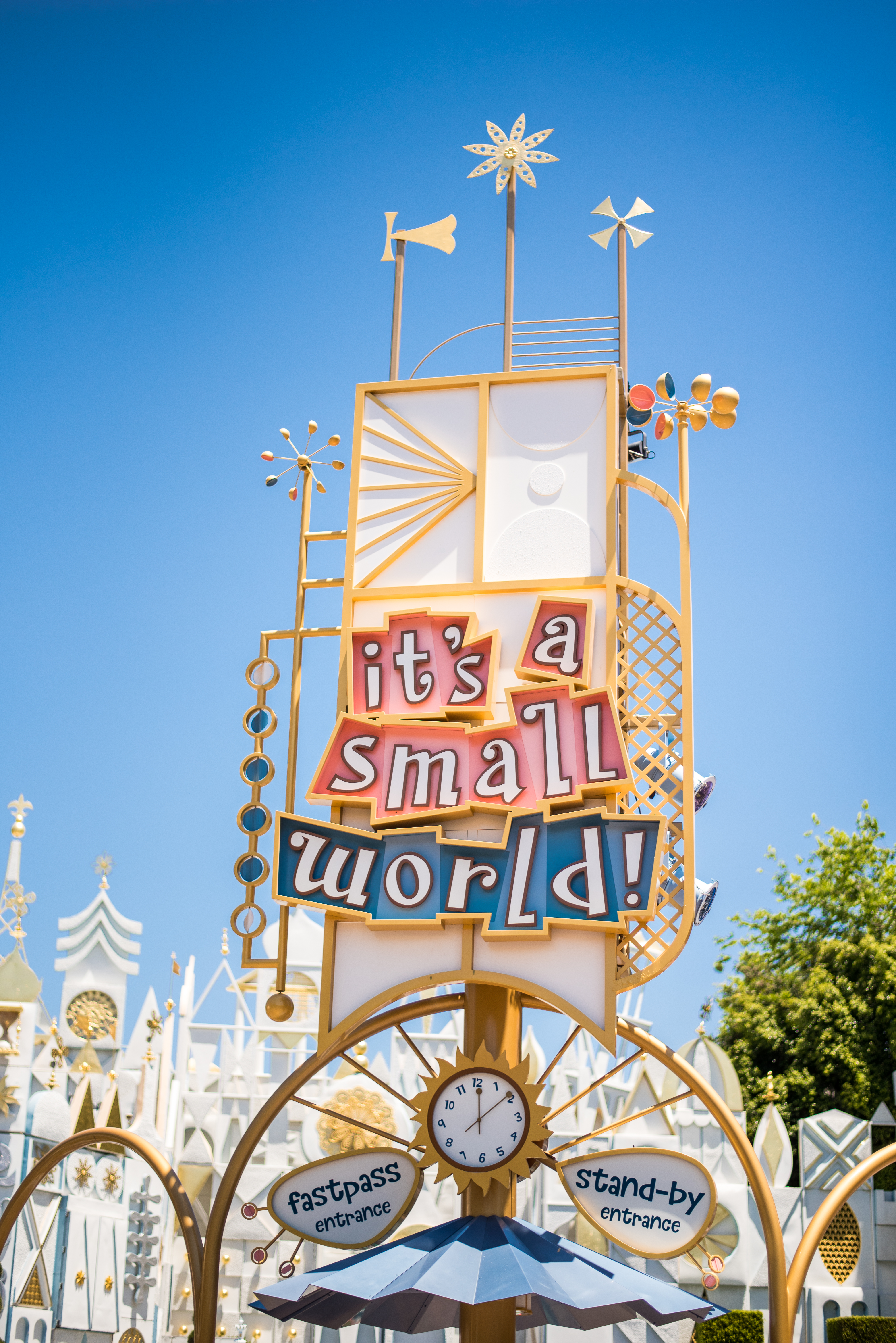 Tips for Doing Disneyland While Pregnant featured by top US Disney blogger, Marcie and the Mouse: "it's a small world" is a pregnancy-friendly ride at Disneyland in California